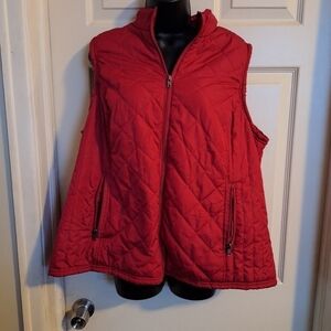 Relativity red outside vest size 2X